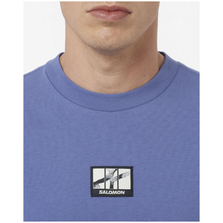 Camiseta de hombre Salomon Wild Rays Label SS Tee