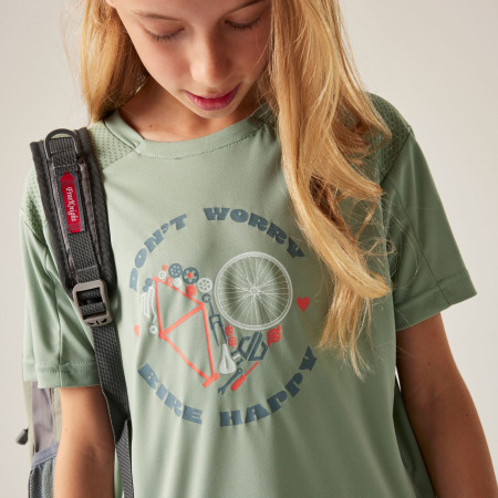 Camiseta para niños Dare 2b Kids Trackstand II Tee Glacier Green