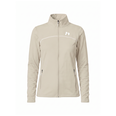Sudadera de mujer Hannah Riva beige rainy day mel