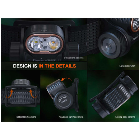 Linterna frontal Fenix HM55R