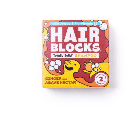 Champú Shower Blocks Solid Shampoo - Ginger & Agave Nectar