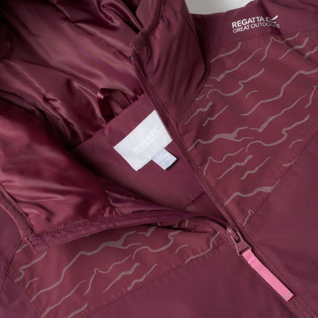 Chaqueta de invierno para niños Regatta Illuma Reflective Jacket Fig