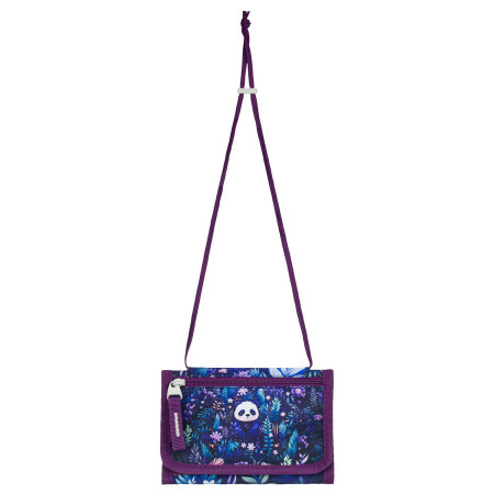 Cartera Baagl Peněženka na krk violeta Jungle Panda