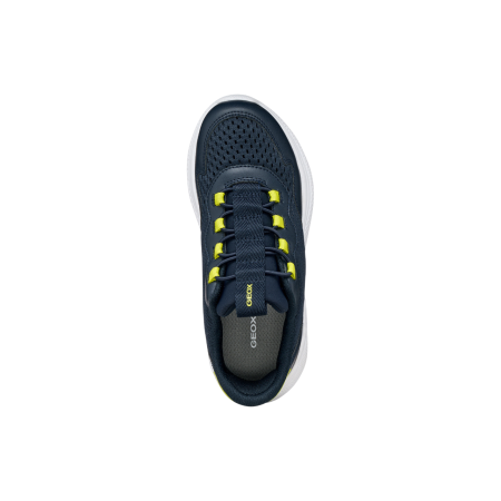 Calzado para niños Geox J Sprintye Fast In B Navy/Lime