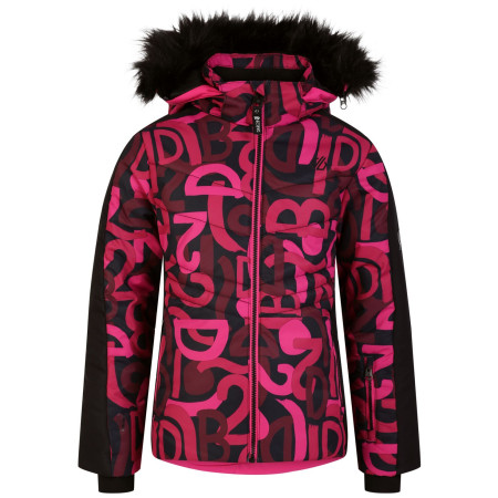 Chaqueta para niños Dare 2b Ding Jacket rosa Pure Pink Graffiti/Black
