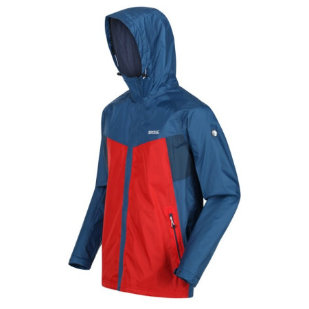 Chaqueta de hombre Regatta Dresford azul/rojo Dynsty/FieRd