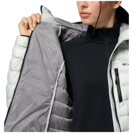 Chaqueta de plumón para mujer Columbia Arctic Crest Down Hooded Jacket