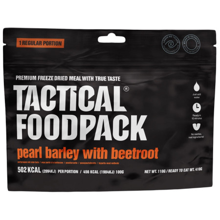 Comida deshidratada Tactical Foodpack Pearl Barley with Beetroot 110g