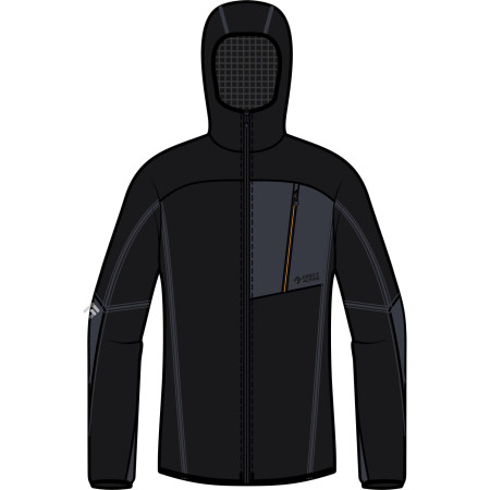 Sudadera funcional de hombre Direct Alpine Dragon negro/gris anthracite