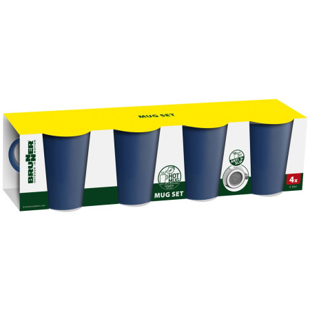 Juego de tazas Brunner Mug Set ABS azul