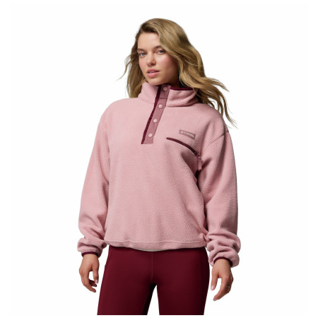 Sudadera de mujer Columbia Helvetia™ II Cropped Half Snap Fleece