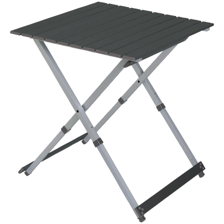 Mesa GCI Compact Camp Table 25 negro/plata Black Chrome