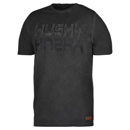 Camiseta de hombre Husky Broker M negro Black/Black
