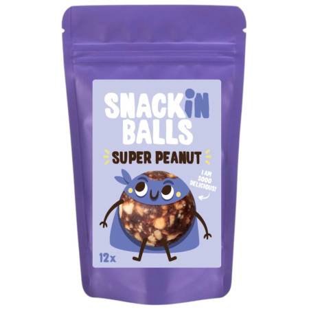 Alimentación deportiva SNACKin BALLS Super Peanut 156 g