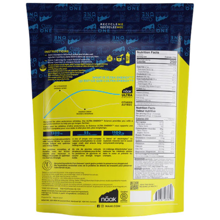 Bebida energética Näak Salted Soup - Ultra Energy™ Drink Mix (720g)