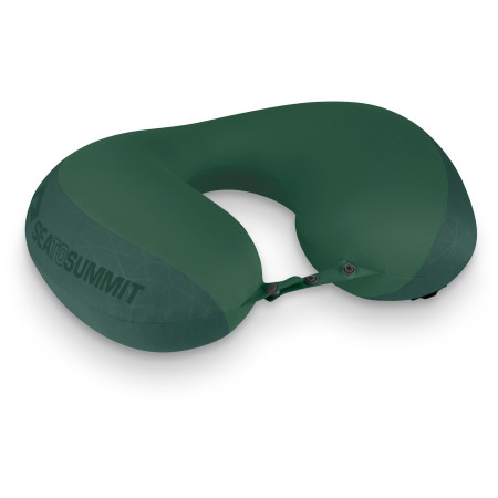 Almohada de viaje Sea to Summit Aeros Premium Travel Pillow Regular verde oscuro Mediterranea