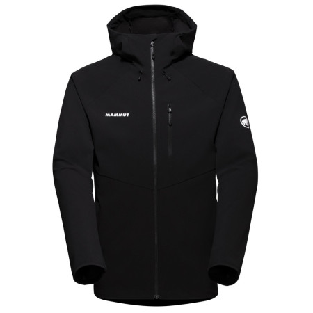 Chaqueta de hombre Mammut Ultimate Comfort SO Hooded Jacket Men negro black 0001