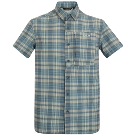 Camisa de hombre Regatta Anti-Insect Travel Light S/S Shirt azul claro ChinaBlueChk