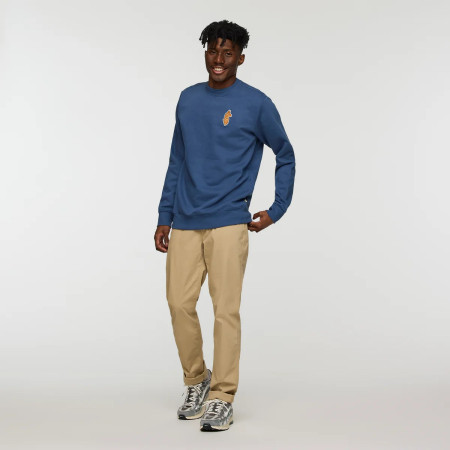 Sudadera de hombre Cotopaxi M'S Lava Llama Crew Sweatshirt
