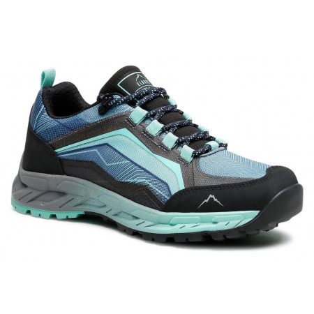Calzado de mujer Elbrus Embawa Low Wp Wo'S negro Black/LightNavy/Turquoise