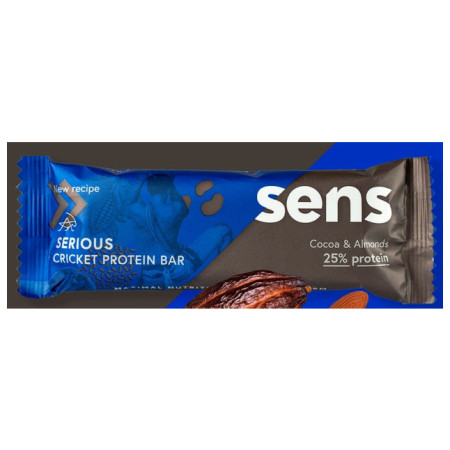 Barrita proteica Sens Serious Cocoa & Almonds