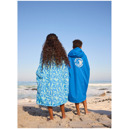 Abrigo impermeable Regatta Junior Waterproof Changing Robe SBluFlPiLem
