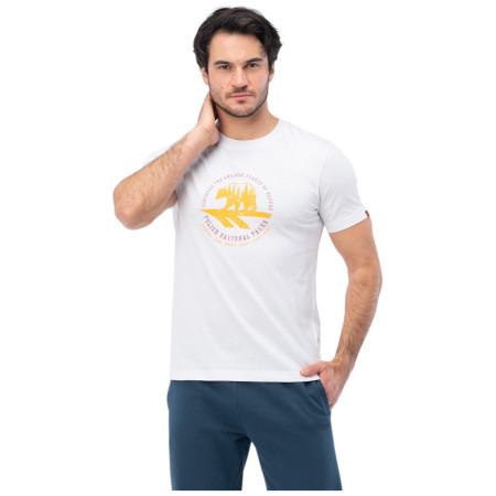Camiseta de hombre Hi-Tec Horal blanco white