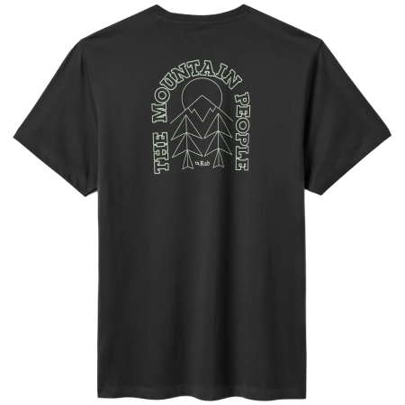 Camiseta de mujer Rab Stance Cirque Tee negro