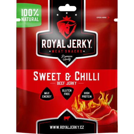 Carne seca Royal Jerky Beef Sweet&Chilli 22g