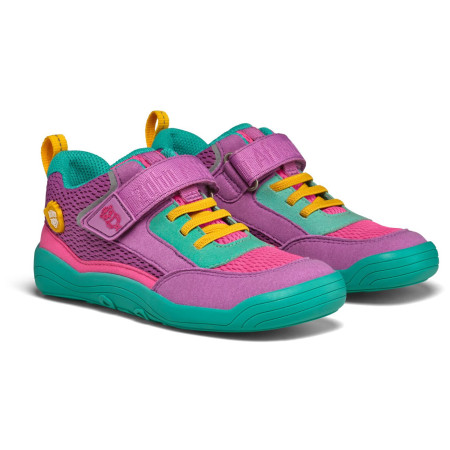 Calzado para niños Affenzahn Sneaker Vegan Cheerly turquesa Owl