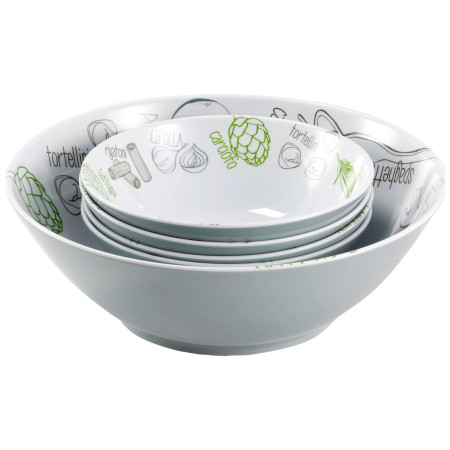 Juego de boles Brunner Pasta&Salad Bowl Set