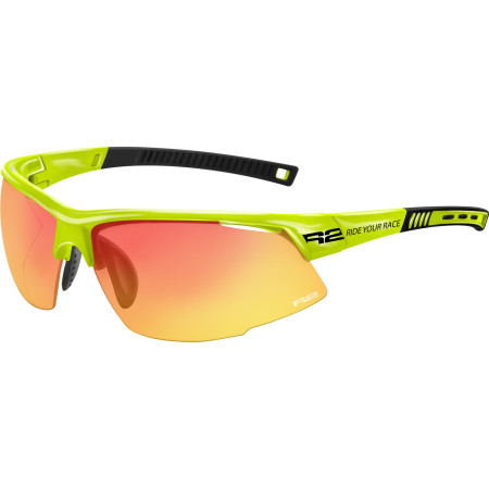 Gafas deportivas R2 Racer v5 amarillo lesklý -neonově žlutý