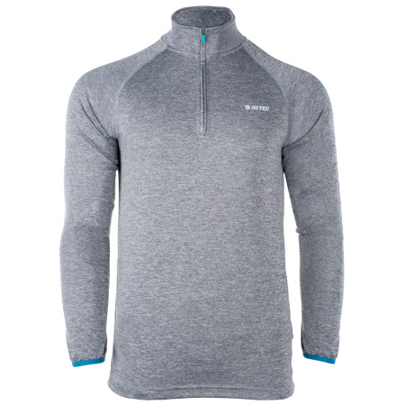 Sudadera de hombre Hi-Tec Kathu gris/azul OmbreBlue/MykonosBlue
