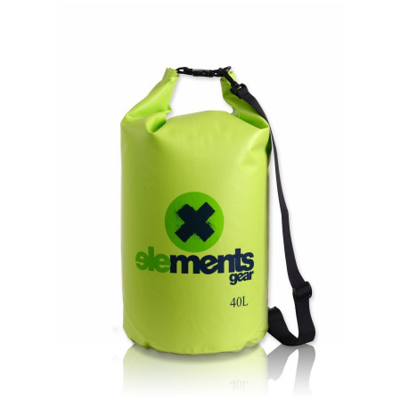 Bolsa estanca Elements Gear EXPEDITION 40 l verde Lime