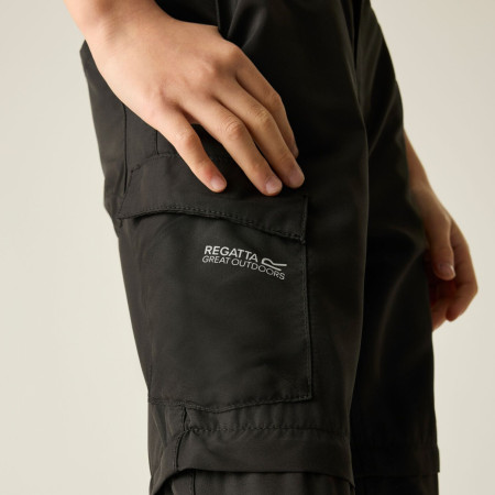 Pantalones para niños Regatta Sorcer Z/O Trousers III Black