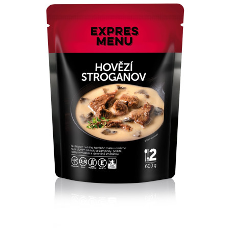 Plato preparado Expres menu Stroganoff de vacuno 600 g