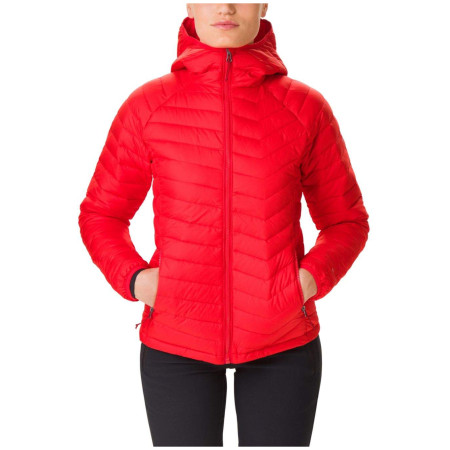 Chaqueta de mujer Columbia Powder Lite Hooded Jacket rojo RedLily