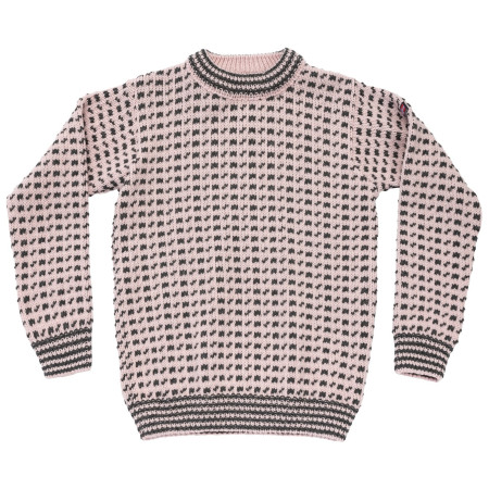 Jersey Devold Original Islender Wool Sweater rosa/gris CHALK PINK/ANTHRACITE