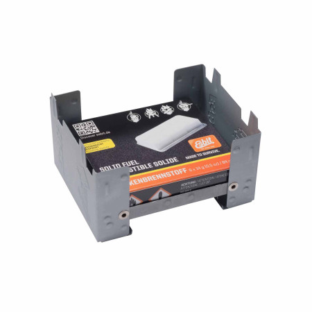 Hornillo de alcohol Esbit Pocket Stove 6 x 14 g gris silver