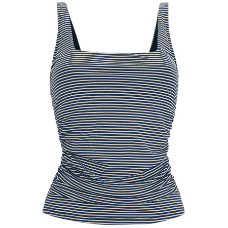 Bañador de mujer Regatta Loria Tankini Top azul oscuro Nv/WhSksckSt