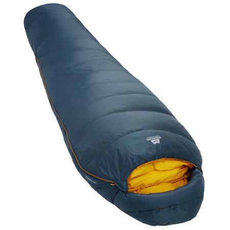 Saco de dormir de plumón Mountain Equipment Helium 400 Regular azul Majolica Blue