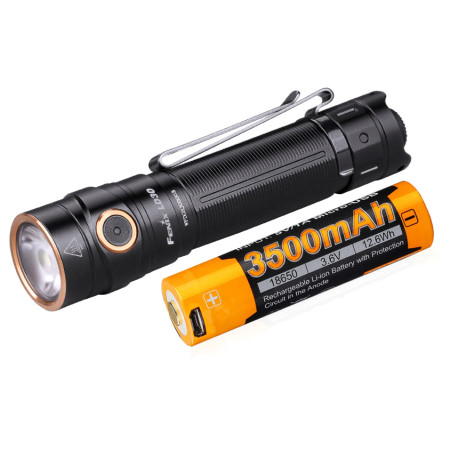 Juego de linterna led Fenix Set led svítilna Fenix LD30 + USB AKU 3400 mAh