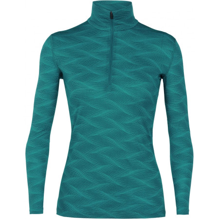 Camiseta de mujer Icebreaker Women`s 200 Oasis Long Sleeve verde Kingfisher/ArcticTeal
