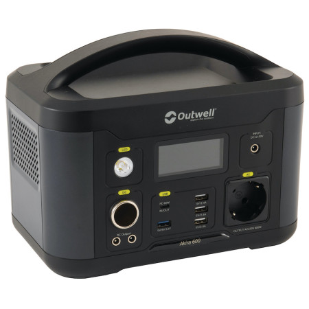 Estación de carga Outwell Akira 600 Power Station gris Blue Shadow