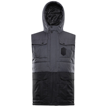 Chaleco de hombre Alpine Pro Hard gris Dk.True Gray