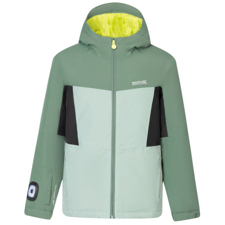 Chaqueta de invierno para niños Regatta Beamz Dark Forest/Glacier Green verde claro Dark Forest/Glacier Green