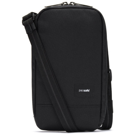 Bolsa de hombro Pacsafe RFIDsafe Tech Crossbody negro jet black