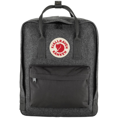 Mochila Fjällräven Kånken Re-Wool gris oscuro Grey
