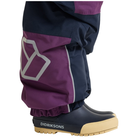 Mono para niños Didriksons Talvi Kids Cover 2 Northen Purple