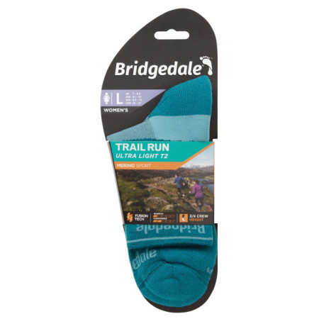 Calcetines de mujer Bridgedale UL T2 MS 3/4 Crew Women's